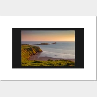 Worms Head, Rhossili Bay Posters and Art